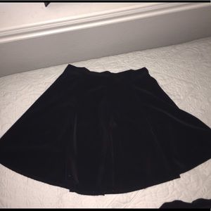 Short flow-y skirt